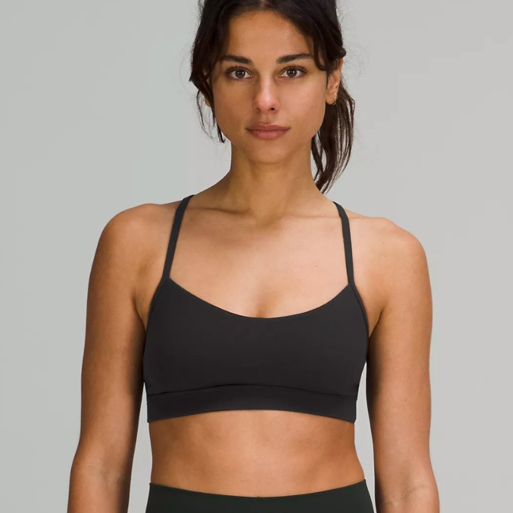 Lululemon Flow Y Bra Nulu *light support* A-C Cups NWOT Size 6